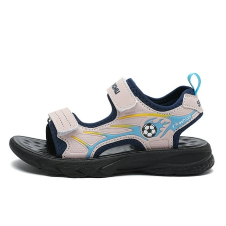 

Boys summer outdoor sandals children s open-toe beach sandals shoes Black Khaki
