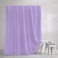 thumbnail image 3 of Violet Purple Shower Curtains for Bathroom, Farmhouse Solid Purple Color Modern Art Waterproof Fabric Shower Curtain, Decorative Bathroom Curtain for Bathtub, 36"x72" , No Hooks Included, 3 of 9