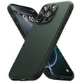 thumbnail image 1 of Funda de teléfono Ringke Onyx verde oscuro para iPhone 16 Pro, 1 of 9
