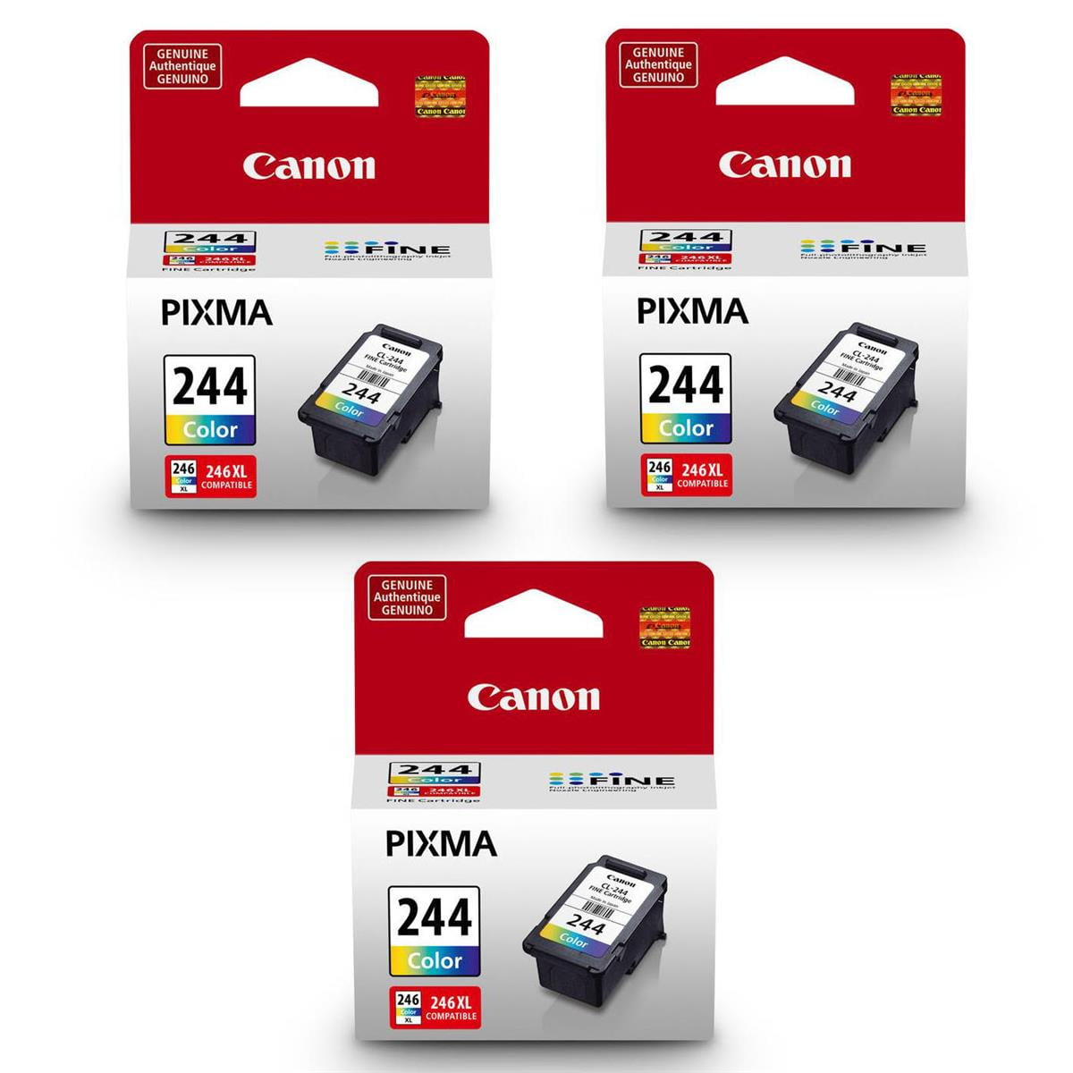 canon pixma 244 color ink