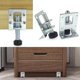 thumbnail image 4 of 4 Pieces Furniture Leveling Feet Adjustable Feet For Furniture, Tables, Cabinets, Workbenches, 4 of 5