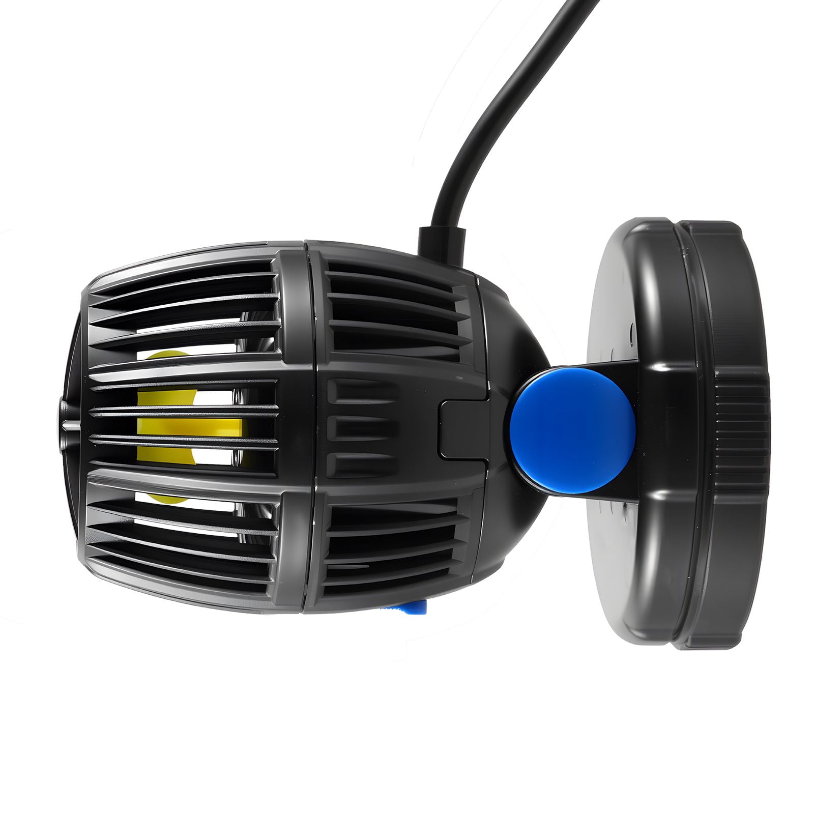 10W DC 24V Aquarium Wave Maker with Controller – Adjustable Flow Powerhead Pump with Magnetic Base – for Saltwater & Freshwater Fish Tanks (Up to 100 Gallon)