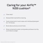 ResMed AirFit N30i Cushion - Nasal CPAP Mask Cushion Replacement - Soft Silicone - Quiet Venting - CPAP Supplies & Accessories - Medium