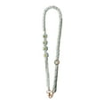 thumbnail image 3 of Bohemian Macrame Crossbody Shoulder Strap Daisy Flower Woven Cell Phone Lanyards Light Blue, 3 of 8