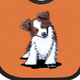thumbnail image 4 of Inktastic Australian Shepherd Boys or Girls Baby Bib, 4 of 4