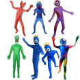thumbnail image 2 of Disfraz de amigos arcoíris Canival R 2024 para niños, disfraz de monstruo azul Wiki, disfraz de juego de terror, disfraz de fiesta de cumpleaños y Halloween, 2 of 5