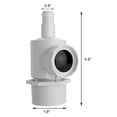 thumbnail image 2 of Conector De Montaje En Pared Conector De Manguera Limpiadora Compatible Con Limpiador De Piscina Polaris Zodiac 180 280 380 Yuarrent HA036388-00, 2 of 6