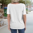 thumbnail image 3 of Tops de Corta con Cuello en V Blancos 4XL, 3 of 4