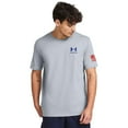 thumbnail image 2 of Men's Under Armour Freedom Flag Tee Color: Medium Gray Size: S, 2 of 4
