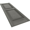 thumbnail image 6 of 14 1/2"W x 57"H Lifetime Vinyl, TailorMade Two Equal Panels, Raised Panel Shutters, Clay, 6 of 6