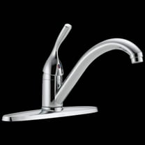 Single Handle Kitchen Faucet in Chrome 100-DST