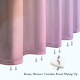 thumbnail image 6 of Dreamy Pastel Sky Shower Curtain 36"x72" ,Bathroom Decorative Shower Curtains Set with 12 Hooks,Modern Waterproof Washable Shower Curtain, 6 of 6