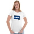 thumbnail image 3 of Visit South Dakota Home State Travel Womens Fitted Plus Size Graphic Tee Brisco Brands 2X, 3 of 5