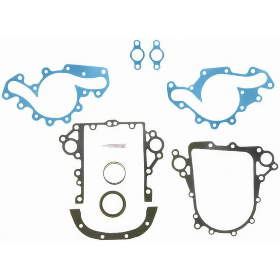 Timing Cover Gasket Set - Compatible with 1992 - 2001 AM General Hummer 1993 1994 1995 1996 1997 1998 1999 2000