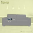 thumbnail image 4 of Majestic Home Goods Bolster Pillow Trellis Navy, 4 of 5