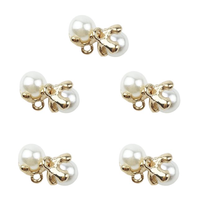 Guardurnaity 10 piezas de aleación para la cabeza, cuentas de perlas, bricolaje, horquilla decorativa, collar, pulsera, hallazgos de joyería, accesorios Ropa, zapatos y accesorios Miscelánea Guardurnaity AP016259-00