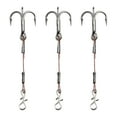 thumbnail image 1 of 3Pcs Pike Perch Bass for Predator Lure Fishing Stingers Treble Hooks Stainless Steel 3.5cm, 1 of 9