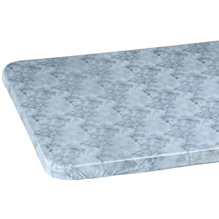 

Marble Vinyl Elasticized Banquet Table Cover