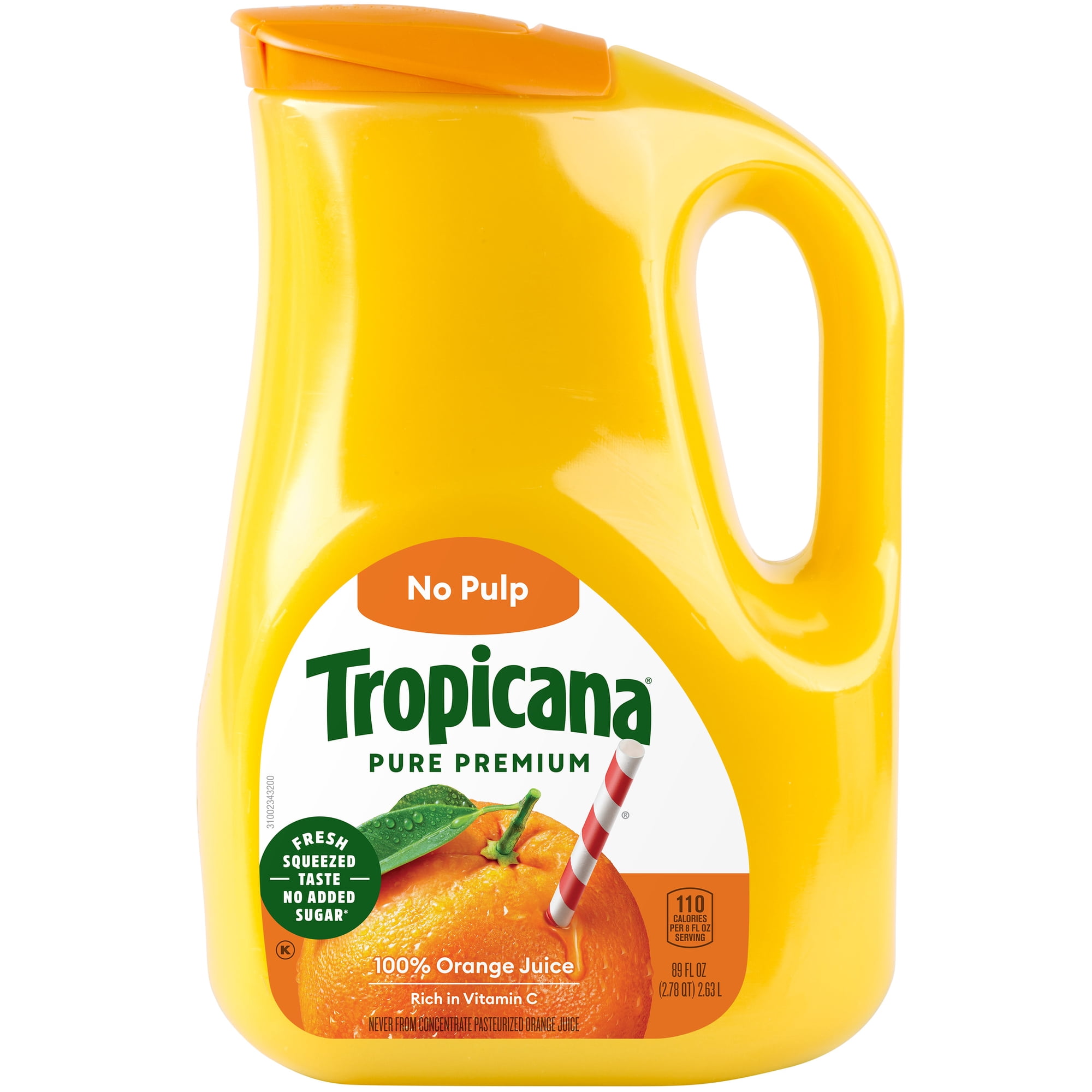 Tropicana Pure Premium No Pulp Original Orange Juice 89 Oz