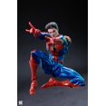 thumbnail image 3 of Mafex Kaiyodo Spider Boy v4, figura de acción de 6 pulgadas, tallado de cabeza de persona Real, Peter Parker, PP, Ben Judy, a escala 1/12, personalizado（painted head A，For mafex Body, 3 of 5