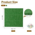 thumbnail image 2 of Uxcell 12" x 12" Felt Wall Tile, 6 Pack Felt Wall Tiles Bulletin Board with 20 Safe Removable Adhesive Tabs Cork Boards for Walls Home Office Photos, Sapphire Green, 2 of 7