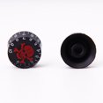 thumbnail image 3 of 3 Control Knobs for Electric Pickup Guitar Black, 3 of 6