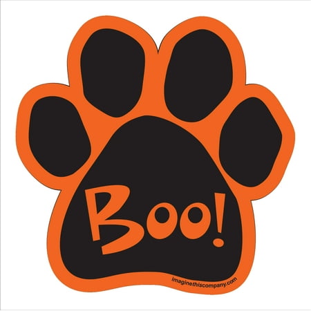 

BOO! Holloween Paw Magnet