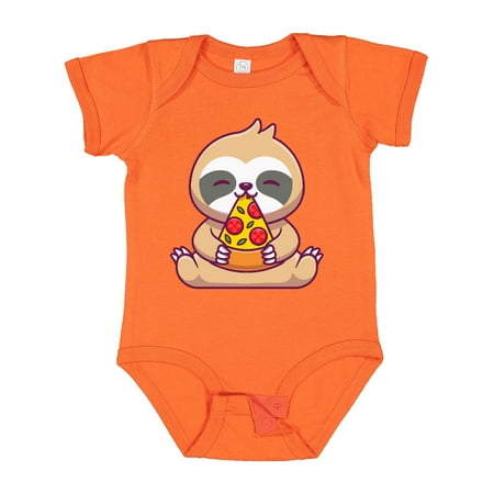 

Inktastic Sloth Pizza Gift Baby Boy or Baby Girl Bodysuit