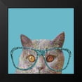 thumbnail image 2 of Phillip, Jamie 20x20 Black Modern Framed Museum Art Print Titled - Cat Lady, 2 of 5