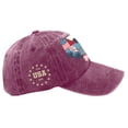 thumbnail image 5 of 250th Anniversary USA Hat 250 Year American Anniversary Baseball Cap Funny Adjustable Vintage Washed Patariotic Hats for Women Men, 5 of 7