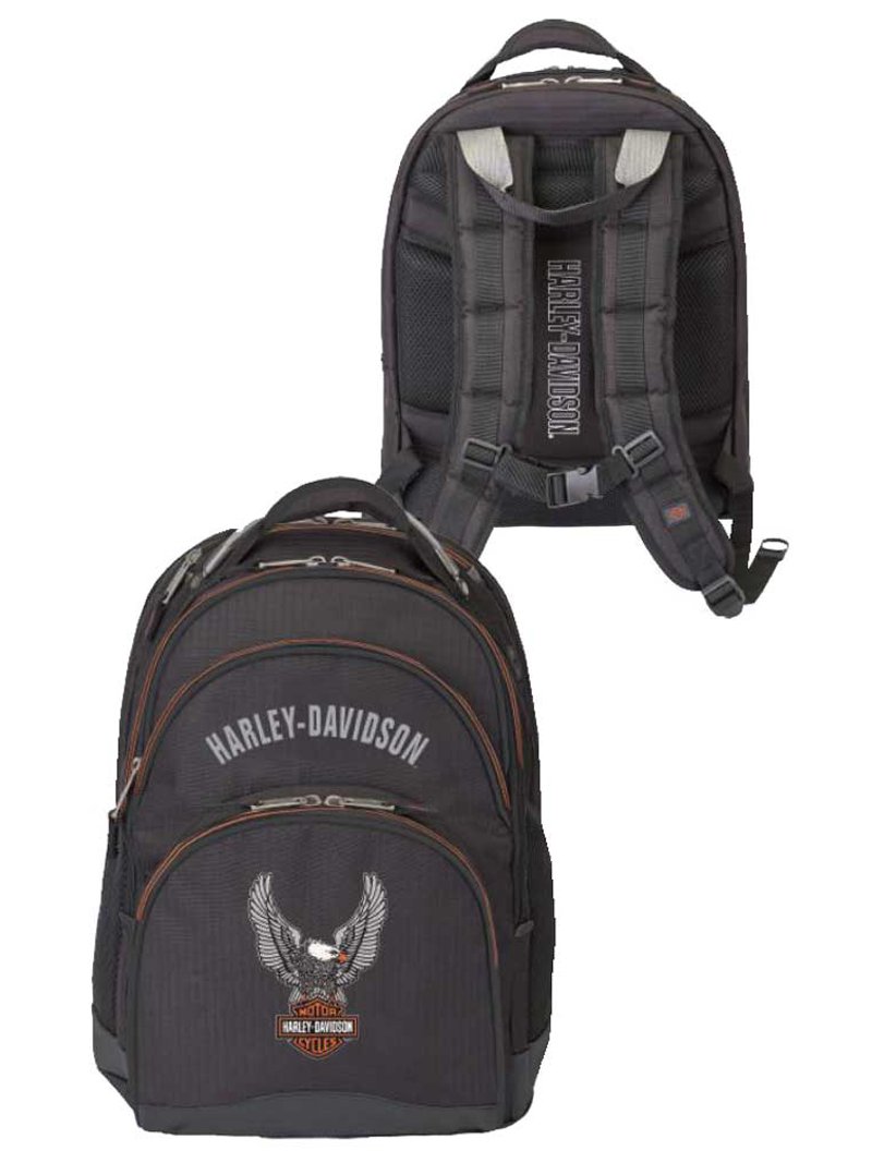 Tail of The Dragon Steel Wire Handle Backpack, Black 99220 BLK