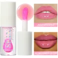thumbnail image 1 of Aceite labial hidratante de gelatina, brillo de labios colorido, líquido nutritivo, maquillaje, bálsamo grande, cepillo para el cuidado de los labios, cosmético coreano, 1 of 5