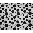 thumbnail image 4 of oneOone Polyester Lycra Black Fabric Dots Craft Projects Decor Fabric Printed By The Yard 56 Inch Wide - 3V, 4 of 4