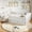 White, variant on Bellemave Full Size Floor Bed with Bookshelf and LED Lights, Wood Montessori Bed Frame with Cute Safety Guardrails & Wood Slats Support for Kids Boys Girls, No Box Spring Needed, White