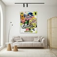 thumbnail image 2 of Tapestry for Splatoon Wall Hanging Bedroom Dorm Wall Art Decorations Funny Backgrounds Poster Kids Girls Teens Gifts Funny 60×40 inch, 2 of 4