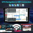 thumbnail image 5 of 10.1 Inch IPS Touchscreen Android 12 Car Stereo for Honda Civic 2006-2011 with Wireless CarPlay & Android Auto 2+64GB Car Radio, Support GPS, WiFi, Bluetooth, FM Radio, Backup Camera, SWC, Dual USB, 5 of 24