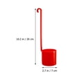 thumbnail image 6 of ifundom Red Plastic Ladle for Soup, Stew, and Serving, Lightweight Kitchen Utensil for Easy Pouring and Cooking, 6 of 7