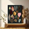 thumbnail image 6 of Botanical Leaf Canvas Wall Art，Kitchen Hallway Decor for Living Room Bedroom Office Home, 6 of 8