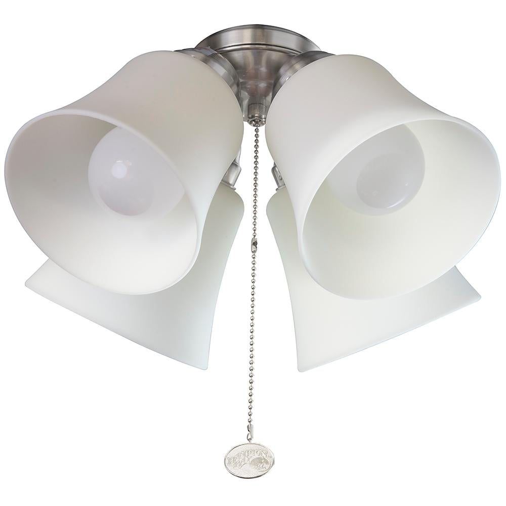 Details about   Hampton Bay Gazelle 4-Light LED Ceiling Fan Light Kit 