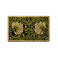 thumbnail image 6 of JML Non-Slip MicrofiberFabric & Rubber Doormat - Soft Entryway Rug for Home/Office (16"x24") - Easy Clean Door Mat for Indoor/Outdoor Use, Green Floral Design, 6 of 6