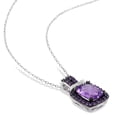 thumbnail image 2 of Everly Women's Amethyst Sterling Silver Jewelry Set, 2 of 9
