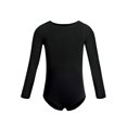 thumbnail image 3 of iEFiEL Girls Long Sleeves Ballet Dance Gymnastics Leotard with Chiffon Tied Skirt Outfit Set, 3 of 6