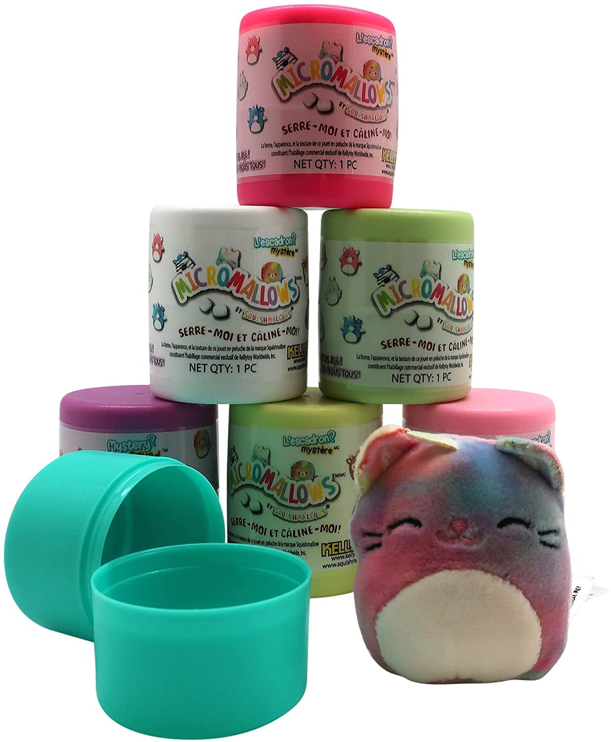 Squishmallows Mystery Squad Micro Micromallows 2.5 Inch Capsules X3 for sale online 