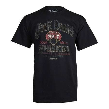 Jack Daniels Men's Daniel's Sour Mash Whiskey Graphic Tee -