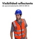 thumbnail image 5 of Paquete de 3 Chalecos de Seguridad Simonetta Vespetti Talla XL Naranja con Tiras Reflectantes y Cierre, 5 of 5