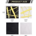 thumbnail image 1 of FFY Pack of 120 Gold Stripes Napkins Lunch Gold Foil Cocktail Paper Disposable Paper Napkin 26-27s, 1 of 4
