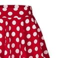 thumbnail image 6 of Outfmvch Skirts for Women Red Dresses for Women Tennis Skirt A-line Polka Dot Active Fit Regular Sleeveless Lightweight Round Neck Summer Dress Summer Dresses for Women 2024 Red Xl, 6 of 8