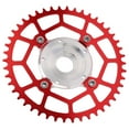thumbnail image 3 of BCD Chainringand Adaptateur, Alliage d'Aluminium 46T 104 BCD Chainring T Kit de Conversion de Plateau Frappant Apparence, 3 of 12