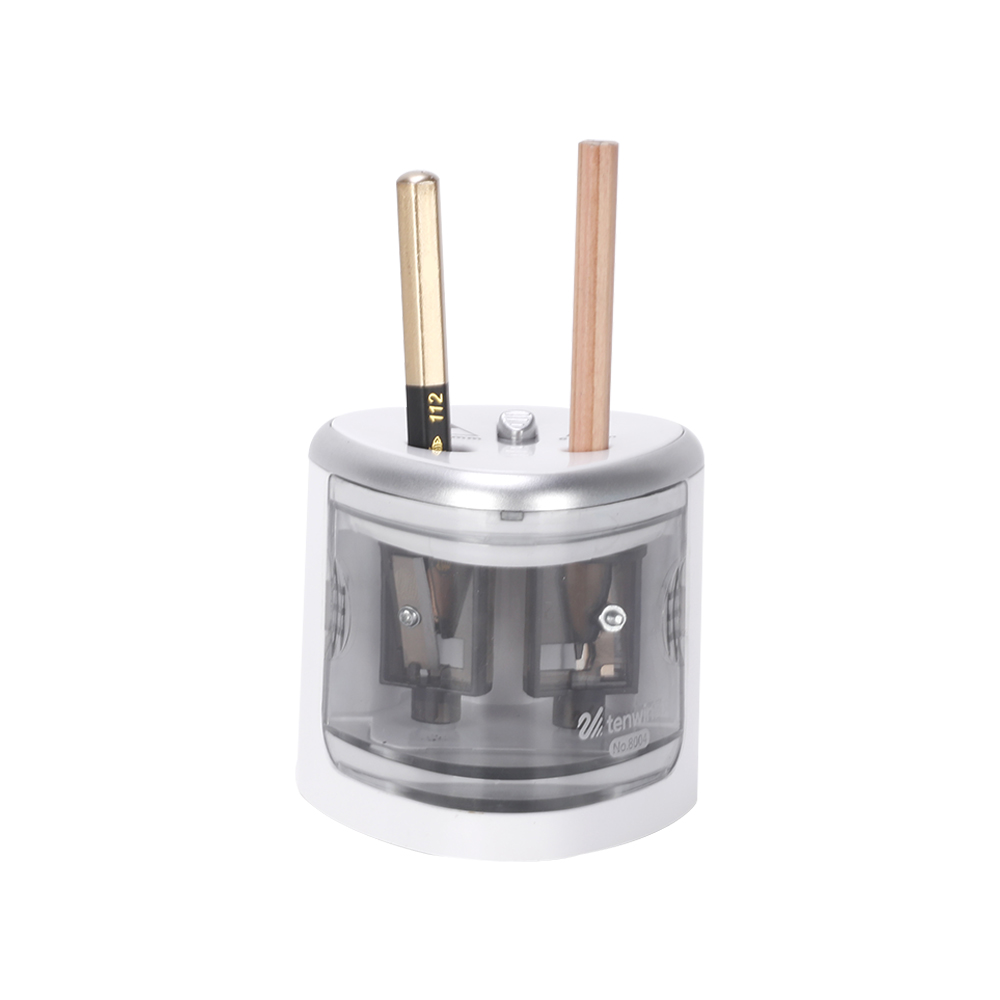Tenwin Electric Pencil Sharpener, 2 Holes, Blue