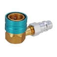 thumbnail image 2 of Adaptador de R1234yf a R134A, acoplador rápido de baja presión, pieza de repuesto de , resistente para aire acondicionado de automóvil., 2 of 9